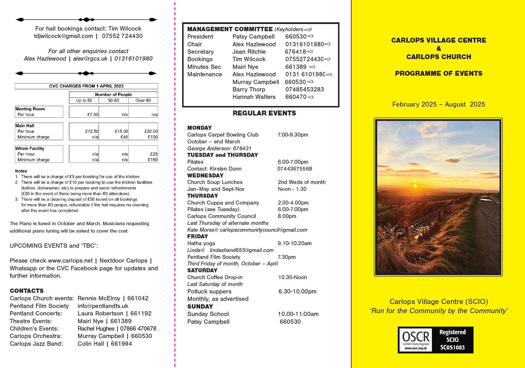 Yellow Card.pdf Yellow Card | Carlops Village Centre Yellow Card